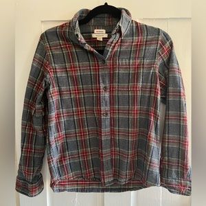 L.L. BEAN flannel long sleeve